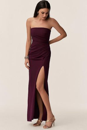 Dress The Population Jasmine Strapless Sheath Maxi Dress