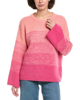 Amo Amo Aretha Alpaca & Wool-Blend Tonal Sweater