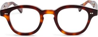 Epos Occhiali Bronte 3 ovali con effetto tartarugato - Marrone