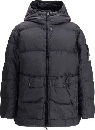 Stone Island Hooded Down Mens Jacket