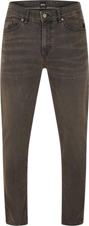 HUGO BOSS Tabler herenjeans met 5 zakken, slim fit (Donkergrijs)