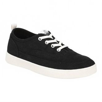 Vionic Womens Cyan Slip-On Casual Sneaker In Black