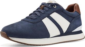 Johnston & Murphy Morgan U-Throat Joggers Mens Shoes Navy Nubuck/White Croc Embossed Full Grain : 10.5 M, Leather