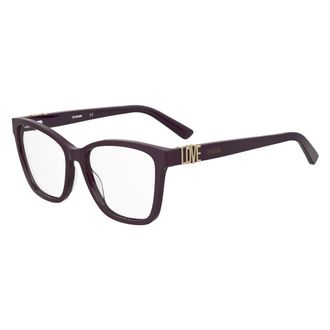 Moschino Optical Frame - Dames - Brillen - Paars - 55 MM - Accessoires