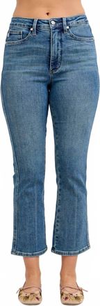 Judy Blue High Kick Waist Flare Jeans In Medium Wash