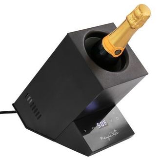 MegaChef Electric Wine Chiller with Digital Display in Black at Nordstrom