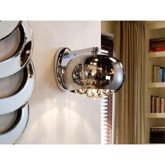 Schuller Schuller - Argos - Crystal Wall Lamp Chrome, Mirror, G9