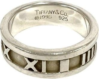 Tiffany & Co. Silver Silver 925 Band Ring (Pre-Owned)