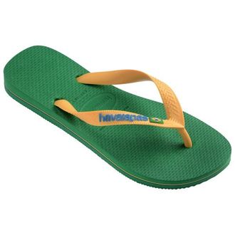 Havaianas Brasil Logo Sandalen - Unisex | gr&uuml;n