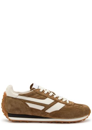Tom Ford Mick Panelled Suede Sneakers - Tan - 45 (IT45 / UK11)