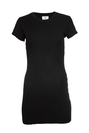 Anine Bing Ribbed dress in black