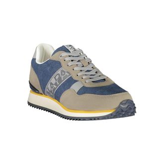 Napapijri Colorblock Lace-Up Sneakers - Blue