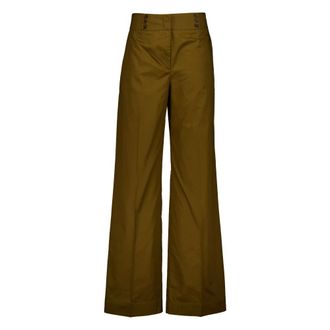 Nenette Wide Trousers, female, Brown, Size: 2XS 41Bb Wide Trousers