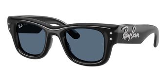 Ray-Ban RB4940B Wayfarer Puffer 686480 Mens Sunglasses Black Size 47