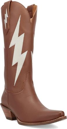 Dingo Thunderbolt Western Boot in Brown at Nordstrom, Size 9.5
