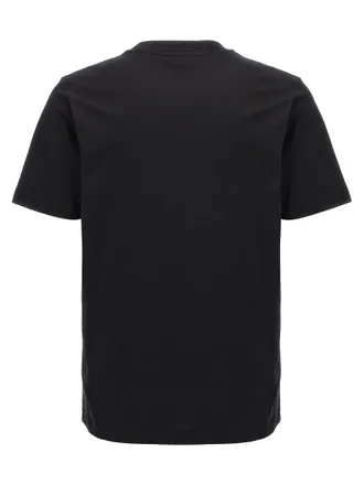Marni Logo-Embroidered Cotton T-Shirt - Black