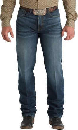Cinch Mens Fastback Loose Fit Jeans In Med_Blue