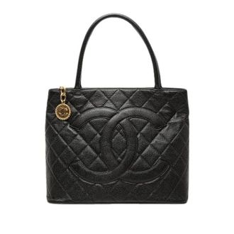Chanel Bolso Tote Medallion Pre-owned - Pre-owned - Mujer - Negro - ONE SIZE