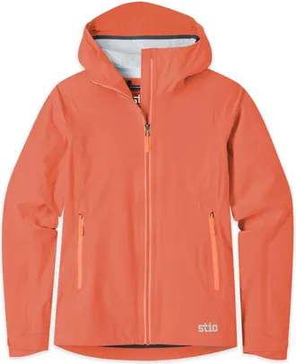 Stio | Womens Ender Hooded Jacket, Size Extra Small in Hot Sauce