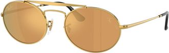 Ray-Ban RB3775M F133W4 Mens Sunglasses Gold Size 54