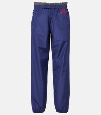 Miu Miu x New Balance poplin track pants