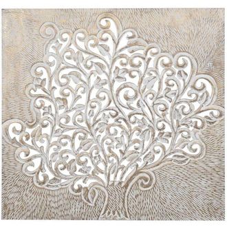 DKD Home Decor Decoraci&oacute;n De Pared Dkd Home Decor &Aacute;rbol Mdf (120 X 4 X 120 Cm) 8424001994069 S3029490 Dkd Home Decor