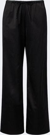 Dries Van Noten Pantaloni a gamba larga in raso