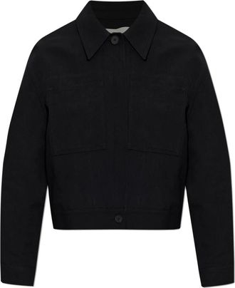 STUDIO NICHOLSON Calder Jacket - Dames - Zomerjassen - Zwart - XS - Katoen - Jassen