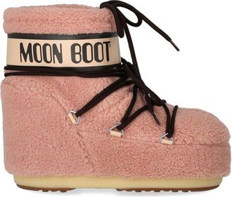 Moon Boot STIVALE DA NEVE ICON LOW FLEECE ROSA MOON BOOT