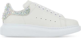 Alexander McQueen White Lace Up Sneaker