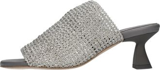Miista E8 Sandalen - Dames - Muiltjes - Grijs - 36 EU - Leer - Schoenen