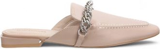 Bruno Menegatti Womens Constance Leather Mule In Nude