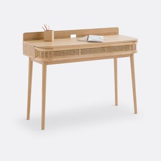 La Redoute Interieurs Bureau, 1 lade, rotan riet, Laora