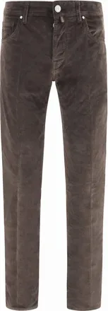Jacob Cohen Pantaloni a gamba dritta in velluto a costine Man 35