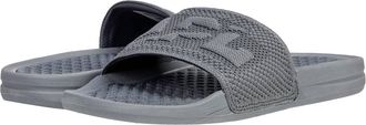 Athletic Propulsion Labs Womens Big Logo Techloom Slide Sandal In Cosmic Grey
