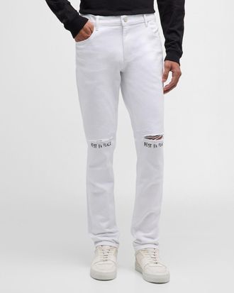 Rta Mens Bryant R. I.P. Skinny Jeans