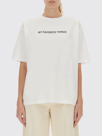 Aspesi T-shirt in cotone con slogan Aspesi