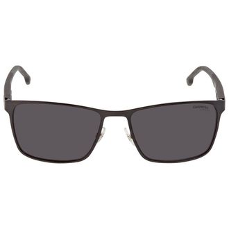 Carrera Grey Rectangular Mens Sunglasses CARRERA 8048/S 0807/IR 58