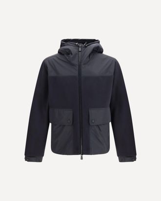 Moncler Felpa Polartec con Cappuccio e zip Man XL