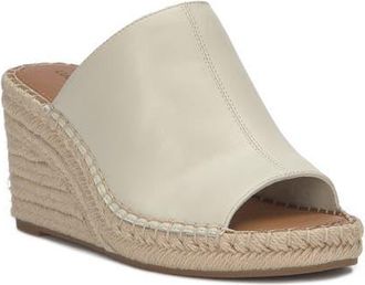 Lucky Brand Cabriah Espadrille Platform Wedge Slide Sandal in Tusk at Nordstrom, Size 8.5