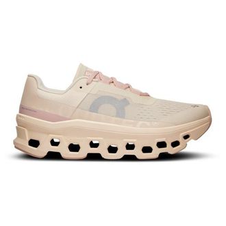 On Womens Cloudmonster - Running Shoes Tan/Pink Size 10.0