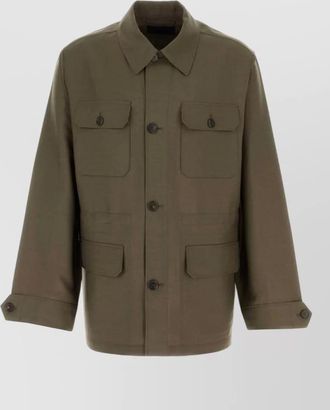 Prada mohair virgin wool jacket