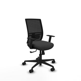 Piqueras y Crespo Silla De Oficina Piqueras Y Crespo Yunquera Negro Espuma Ergon&oacute;mica
