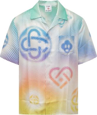Casablanca Multicolor Relaxed Printed Shirt