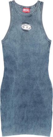 Diesel sleeveless mini dress - Blauw