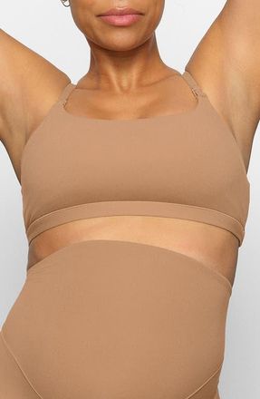 SKIMS Fits Everybody Maternity/Pumping Bra in Sienna at Nordstrom, Size X-Small