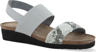 Naot Amy Slingback Sandal in Black/White/Gray at Nordstrom, Size 10Us