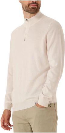 HUGO BOSS Truien & Vesten, Heren, Beige, XL, Ecru Trui voor Mannen