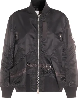 sacai Ruffled Pocket Bomber Jacket