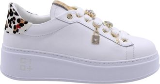 Gio+ Schoenen, Dames, Wit, 36 EU, Sneakers